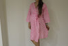 Pink Polka Dots Maternity Hospital Gown