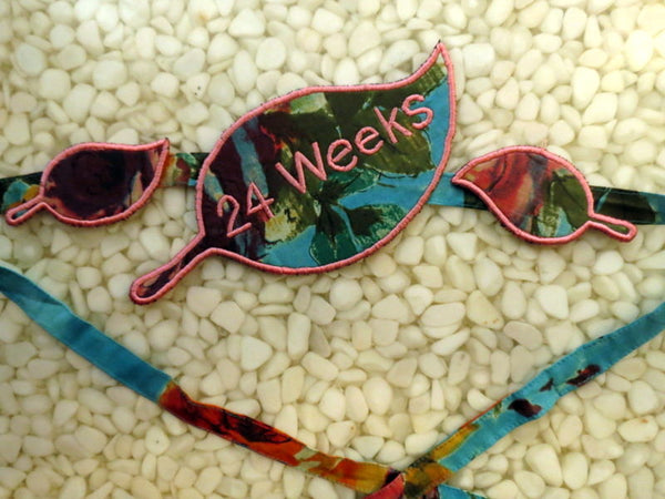 24 Weeks Maternity Sash