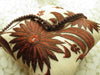 Beautifully detailed Embroidered Ring Bearer Pillow
