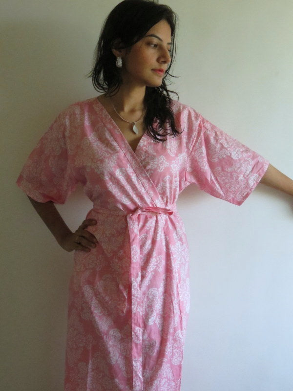 Back Zippered Ankle length Maternity Hospital Gown