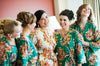 Teal Bridesmaids Robes