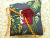 One of a kind embroidered Ring Bearer Pillow