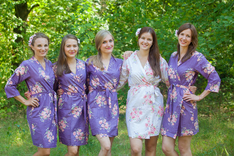 Purple and Lilac Themed Robes