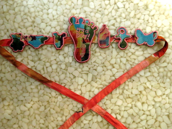 It's a boy Maternity Sash