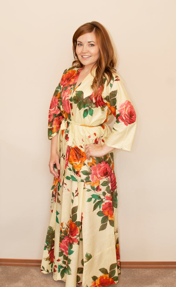 Mommy Daughter Matching Dress 2 Piece Set Skirt and a kimono Top