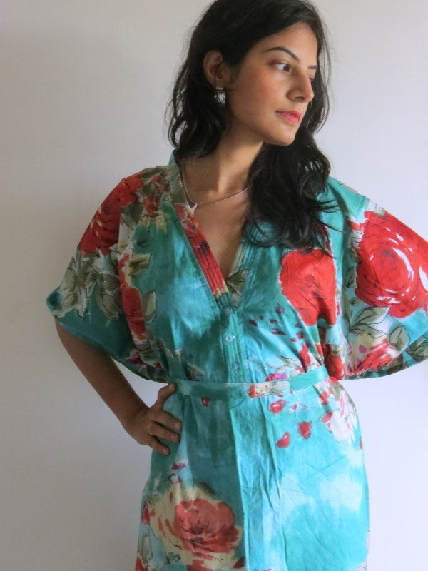 Front & Back Buttoned Hospital Gown