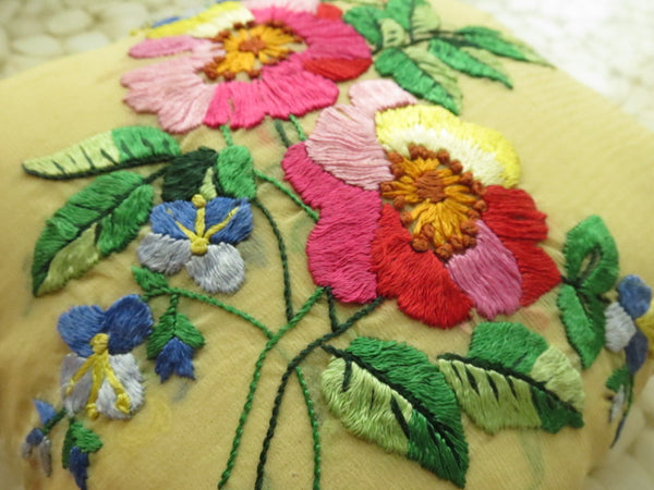 Beautifully detailed Embroidered Ring Bearer Pillow