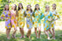 Mismatched Sunflower Sweet Patterned Bridesmaids Robes in Soft Tones|Mismatched Sunflower Sweet Patterned Bridesmaids Robes in Soft Tones|Mismatched Sunflower Sweet Patterned Bridesmaids Robes in Soft Tones|Sunflower Sweet