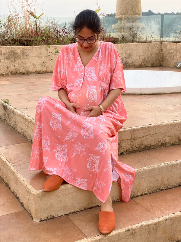 Coral Owling Away Maternity