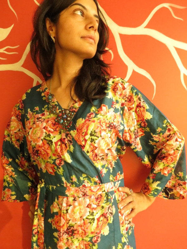 Back Buttoned Maternity Hospital Gown