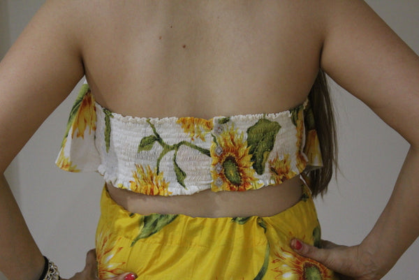 Sunflower Maternity Bandeau top