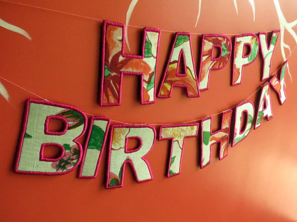 Happy Birthday Banner - Birthday Photo Prop