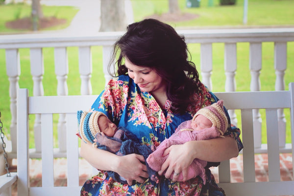 Baby Mommy Matching Kaftan Robes