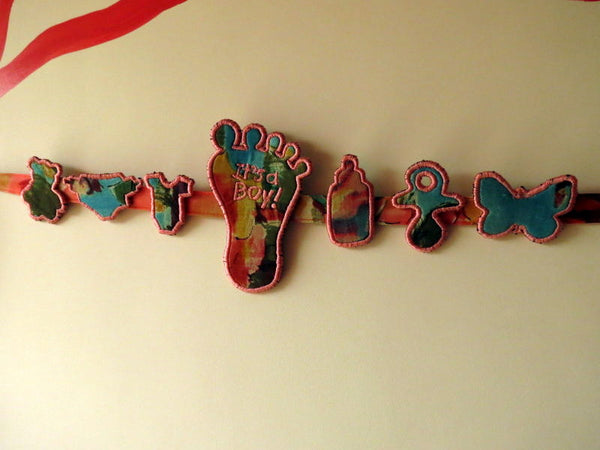 It's a boy Maternity Sash