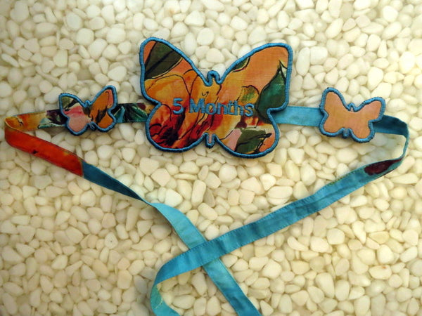 Butterfly Maternity Sash