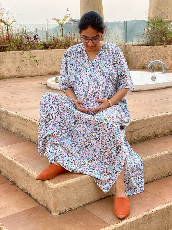 Teeny Tiny Flowers Maternity