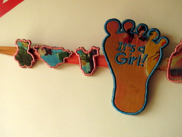 It's a girl Maternity Sash