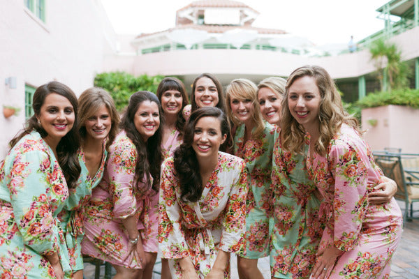 Mix Matched Bridesmaids Robes