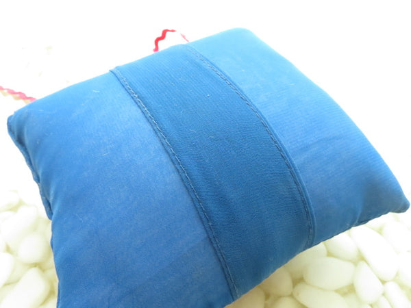 One of a kind embroidered Ring Bearer Pillow