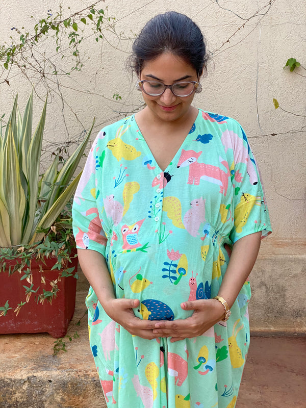 My Baby Zoo in Mint Maternity