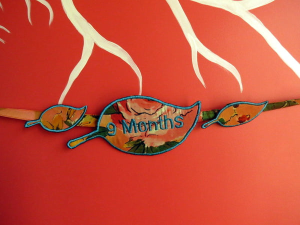 9 Months Maternity Sash