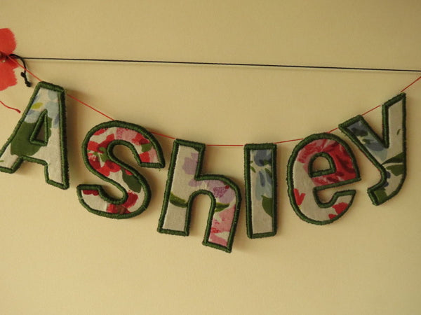 Baby Name Personalized Banner