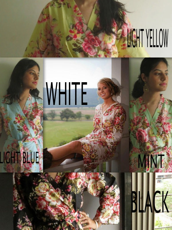 Blue Bridesmaids Robes