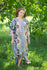 Gray The Glow-within Style Caftan in Butterfly Baby Pattern|Gray The Glow-within Style Caftan in Butterfly Baby Pattern|Butterfly Baby