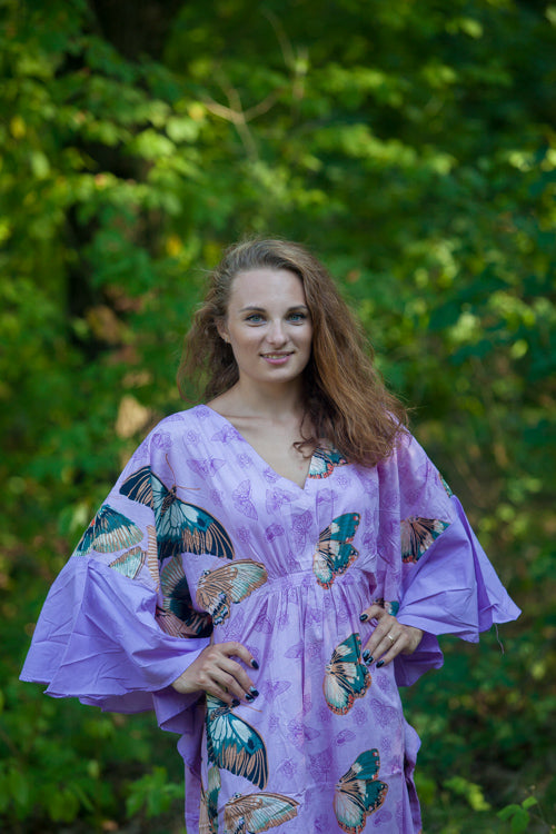 Lilac Ballerina Style Caftan in Butterfly Baby|Butterfly Baby|Lilac Ballerina Style Caftan in Butterfly Baby