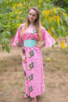 Pink Beauty, Belt and Beyond Style Caftan in Butterfly Baby