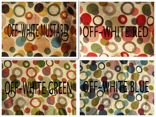 Circle Bubbles Maternity Maxi Pillowcase Dress