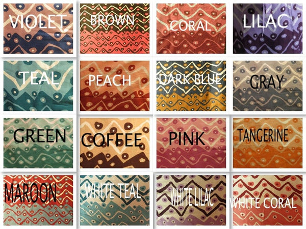 Chevron Dots V-Neck, Cinched Waist Ankle Length Kaftan