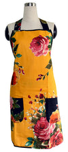 Yellow Floral Full Apron