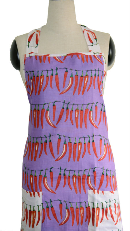 Purple Chillies Full Apron