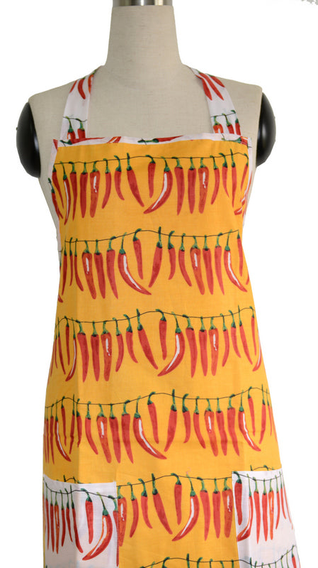 Yellow Chillies Full Apron