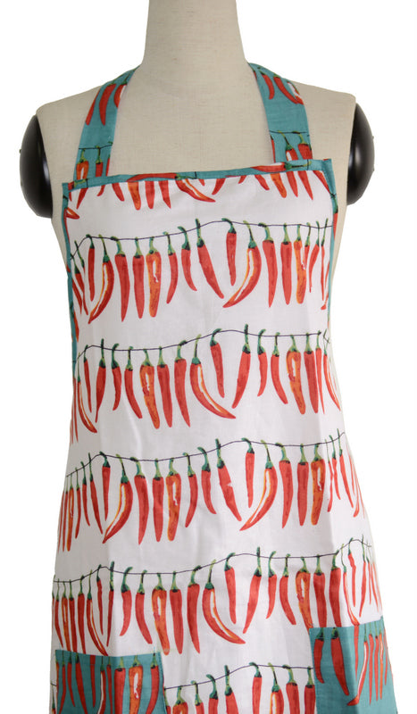 White Chillies Full Apron