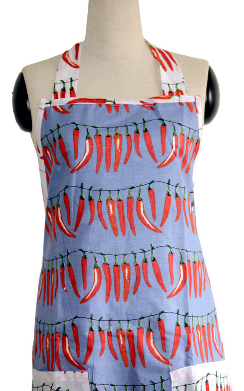 Gray Chillies Full Apron