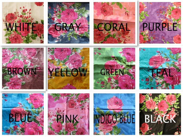 Floral Maternity Skirt