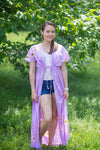 Lilac Beach Days Style Caftan in Falling Daisies