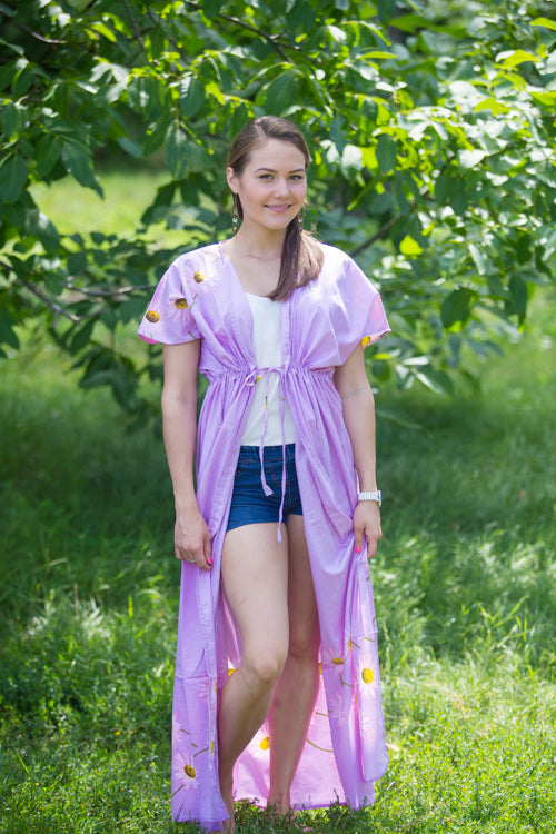 Lilac Beach Days Style Caftan in Falling Daisies|Lilac Beach Days Style Caftan in Falling Daisies|Falling Daisies