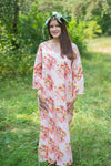 Pink The Unwind Style Caftan in Floral Posy Pattern