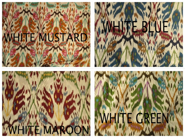 Ikat Maternity Maxi Dress