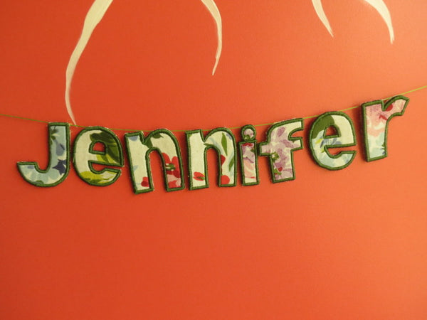 Baby Name Personalized Banner