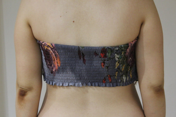 Floral Maternity Bandeau top | Crop Top