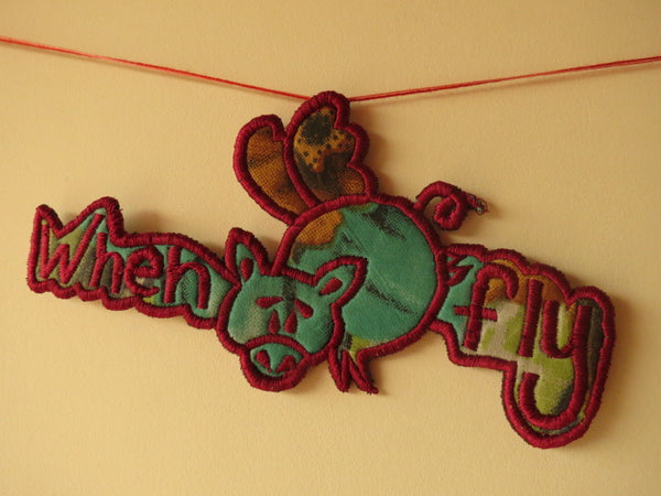 When Pigs Fly Custom Made Garland