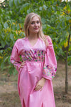 Pink Shape Me Pretty Style Caftan in Little Chirpies Pattern