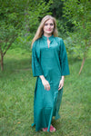 Green Mandarin On My Mind Style Caftan in Ombre TieDye Pattern
