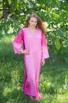 Pink The Glow-within Style Caftan in Ombre TieDye Pattern