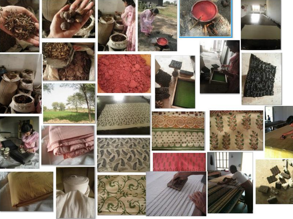 Ivory Black Paisley Motif Hand-Block Printed Front Buttoned Tiered Dress