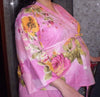 Maternity Shirt Crossover Robe Style - Pink